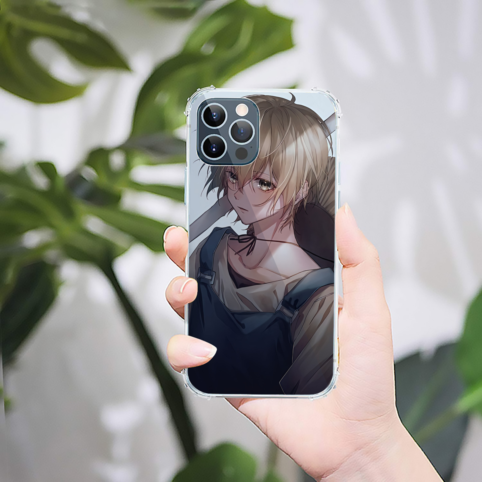 （画像用） 文豪ストレイドッグス Bungo Stray Dogs 【iPhone 12シリーズ対応】透明スマホケース（クリアソフトケース）